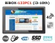 BiBOX-133PC1 (i3-10th) v.4 - 13 inch IP65 resistant touch panel for screen, 4G connectivity, SSD expansion, 8 GB RAM