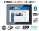BiBOX-121PC1 (i5-10th) v.3 - Industrial PanelPC computer with Bluetooth and WiFi module with 8 GB RAM and 256 GB SSD disk and screen resistance standard IP65 (1xLAN)