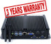 Robust and efficient industrial PC Mini PC with 3 year warranty on housing and electronics!